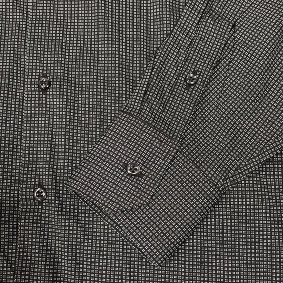 Linea In Slim Fit Printed Dress Shirt - Picture 3 of 7